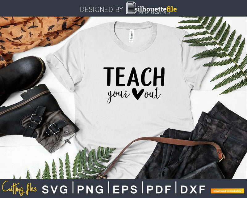 Teacher your out svg files for commercial use