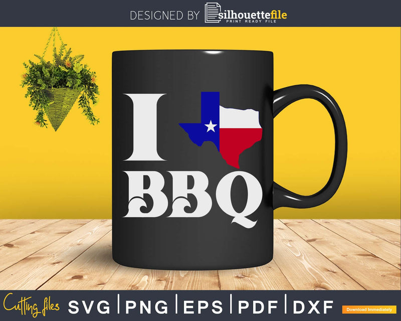Texas BBQ Flag Shirt Gift Texan Barbecue Svg Design