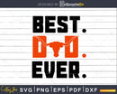 Texas Longhorns Best Dad Ever svg dxf cut craft files cricut