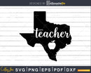 Texas Teacher shirt svg designs files for commercial