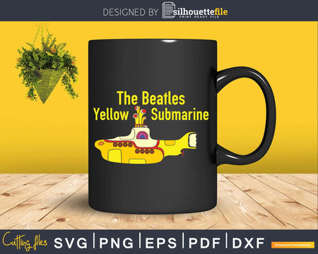 The Beatles Yellow Submarine Svg Cricut File