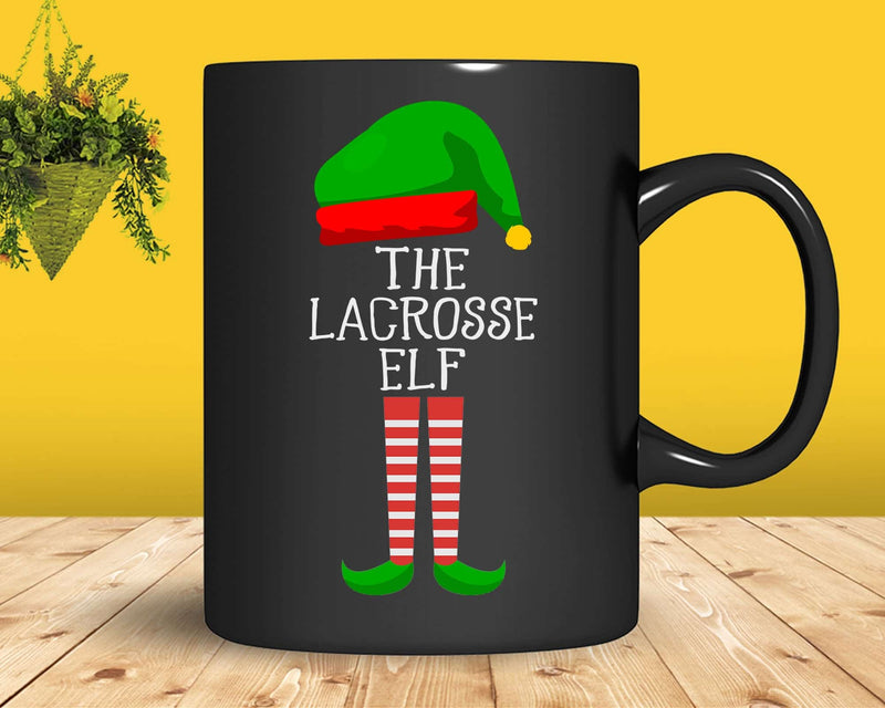 The Lacrosse Elf Family Matching Group Christmas Svg Png