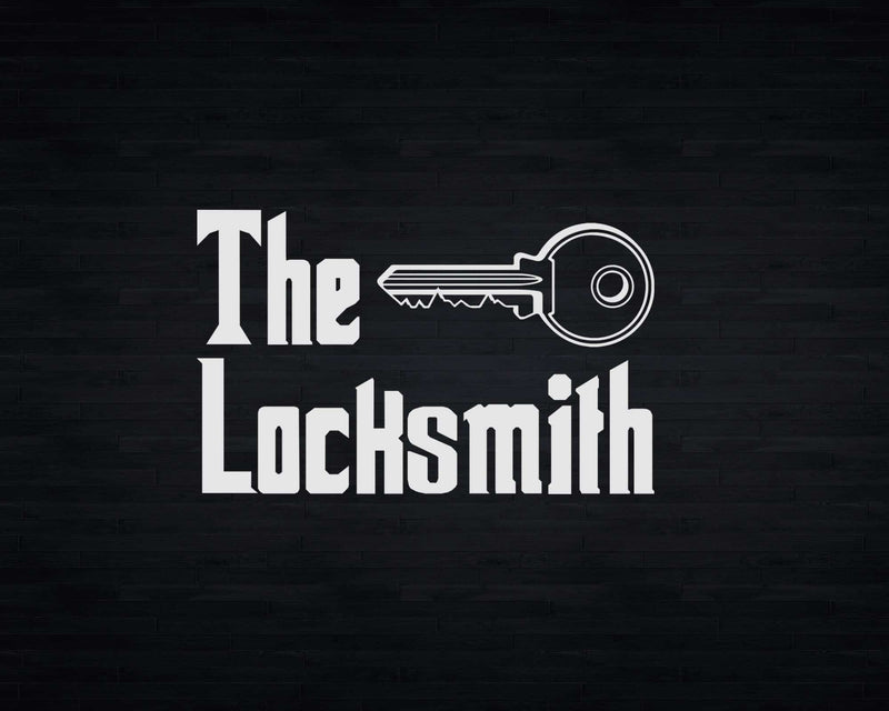The Lock Father Funny Locksmith Svg Png Cricut Files