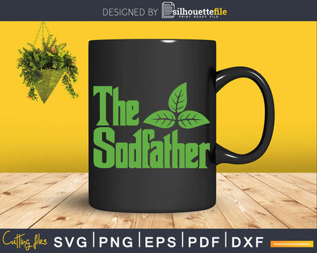The Sodfather Svg Dxf Cut Files