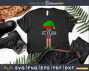 The Stylish Elf svg dxf png digital cricut cutting file
