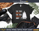 The Tree Giveth Taketh Away Frisbee Disc Golf Svg Png Dxf