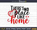 There’s No Place Like Home Baseball Mom Life Svg craft