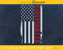 Thin red line 4th of July USA flag Firefighter Daddy
