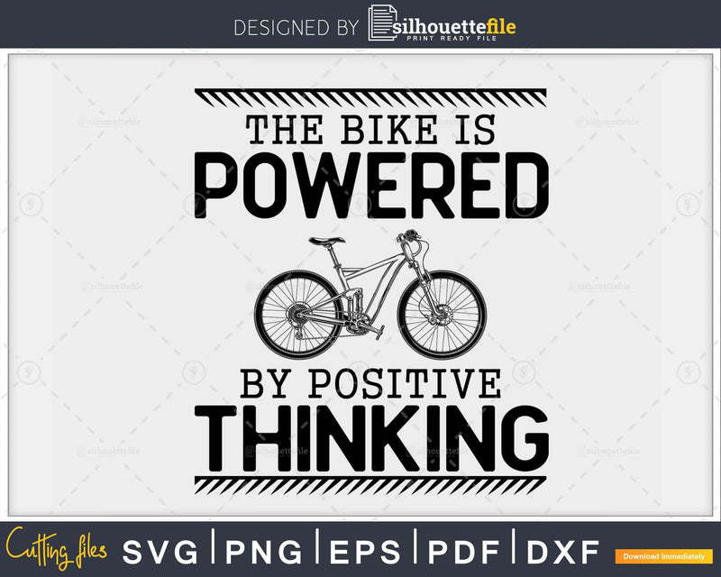 This Bike Is Powered By Positive Thinking Motivational