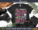 This Boy He Calls Me Sister Autism Awareness T-shirt Svg