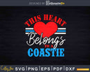 This Heart Belongs to a Coastie U.S. Coastguard Military
