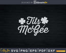 Tits McGee Funny St. Patrick’s Day Svg Png Digital Files