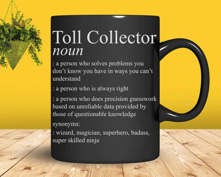 Toll Collector Definition Profession Meaning Svg Png
