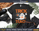 Trick Or Teach Halloween Costume Svg Cut File for Cricut