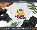Turkey and Touch Downs Thanksgiving Svg digital svg cut