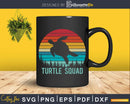Turtle Squad Vintage Retro Sea Shirt Svg Files