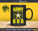 U.S. Army Proud Brother Svg T-shirt Design