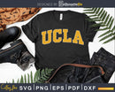 Ucla svg dxf eps png cut digital file for cricut silhouette