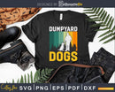 Ultimate Frisbee Disc Golf Dumpyard Dogs Svg T-shirt Design