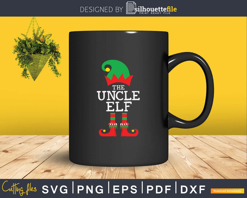 Uncle Elf Svg Dxf Png Cricut Files