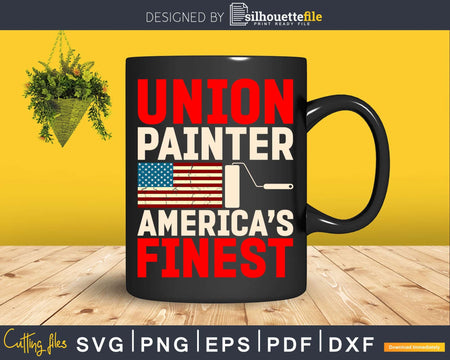 Union Painter America’s Finest Svg Dxf Cut Files