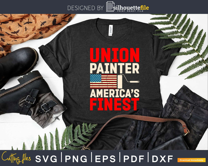 Union Painter America’s Finest Svg Dxf Cut Files