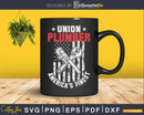Union Plumber America’s Finest USA Flag Svg Png Dxf