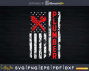 USA American Flag Plumber Svg Png Eps Editable Files