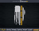 USA American Flag Proud Hockey Grandpa Svg Png Dxf