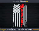 USA Flag Rugby Vintage Lover Svg Dxf Cut Files