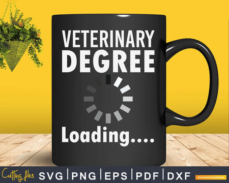 Veterinary Degree Loading Student Technician Svg Png