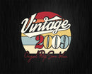 Vintage 13th Birthday 2009 Original Parts Some Wear Svg Png