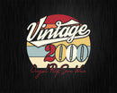 Vintage 22nd Birthday 2000 Original Parts Some Wear Svg Png