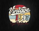 Vintage 27th Birthday 1995 Original Parts Some Wear Svg Png