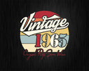 Vintage 57th Birthday 1965 Original Parts Some Wear Svg