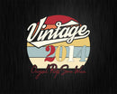Vintage 8th Birthday 2014 Original Parts Some Wear Svg T