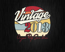 Vintage 9th Birthday 2013 Original Parts Some Wear Svg T