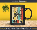 Vintage Barber Shop Daddy Barbers Dad Father’s Day Shirt