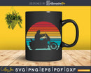 Vintage Biker Retro Motorcycle Silhouette Png Svg Vector