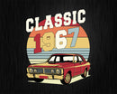 Vintage Classic Car 1967 55th Birthday shirt design