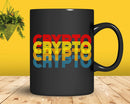 Vintage Cool Crypto Bitcoin Blockchain Retro Svg Cricut