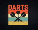 Vintage Darts Board Sports Bar Svg Png T-shirt Design