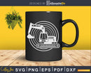Vintage Excavator Svg Dxf Cricut Files