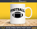Vintage Football Player svg dxf cutting cut digital files