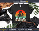Vintage I’m A Cycle Path Cyclist Mountain Biking Bike