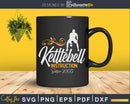 Vintage Kettlebell Instructor Svg Dxf Cut Files