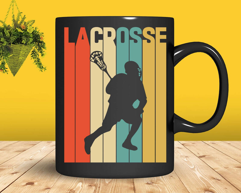 Vintage Lacrosse Silhouette Svg Png Digital Cut Files