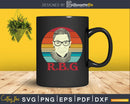 Vintage Notorious RBG Ruth Bader Ginsburg Svg Printable cut