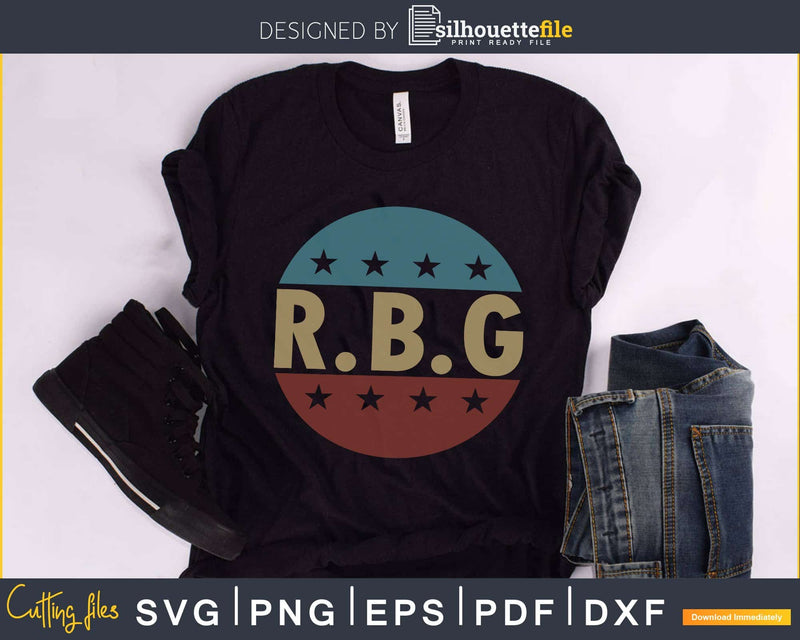 Vintage Notorious RBG svg Ruth Bader Ginsburg Fan cricut