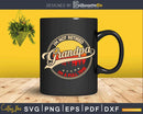 Vintage Retro I’m not retired a full time Grandpa Svg